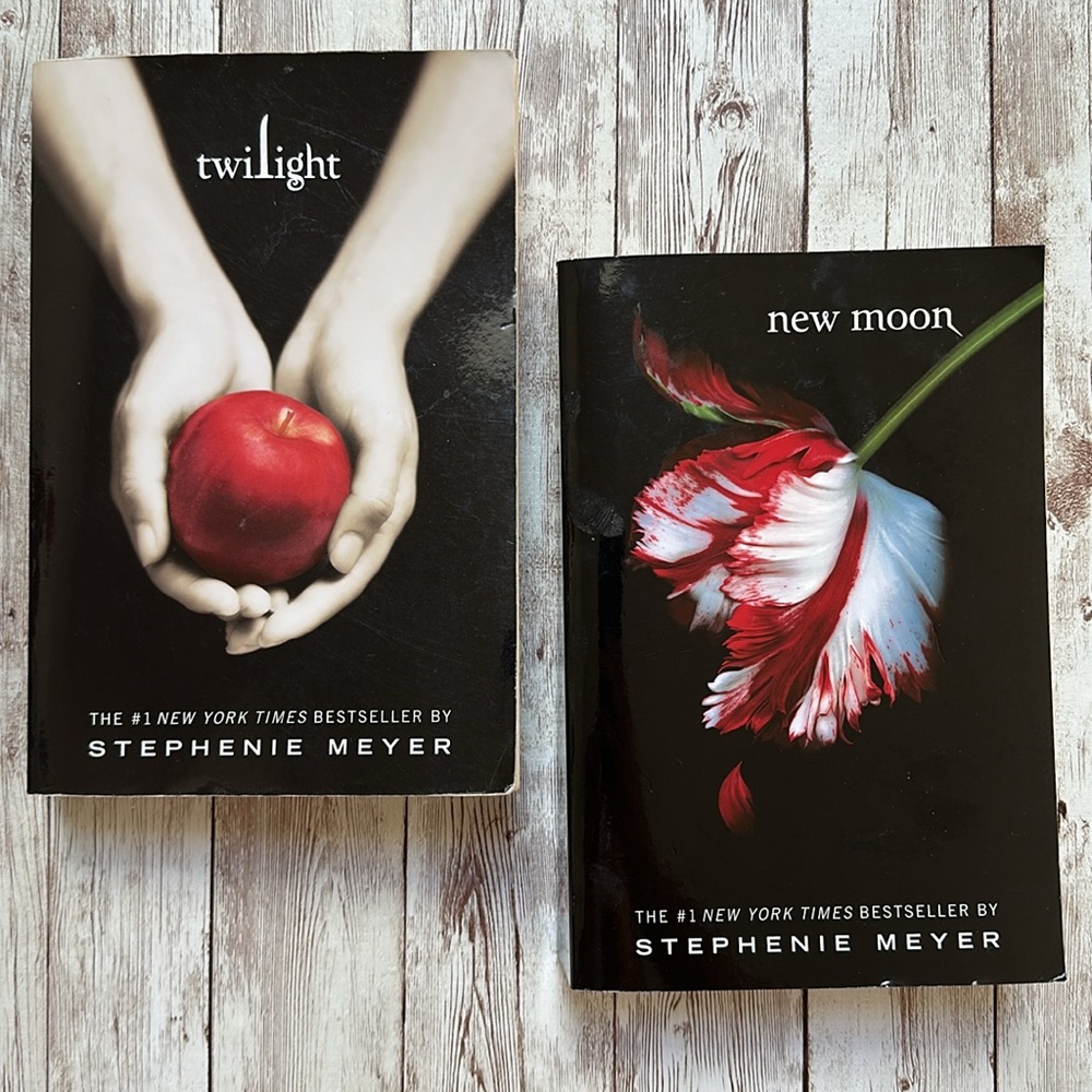 Twilight and New Moon Book Set Stephanie Meyer Bestseller